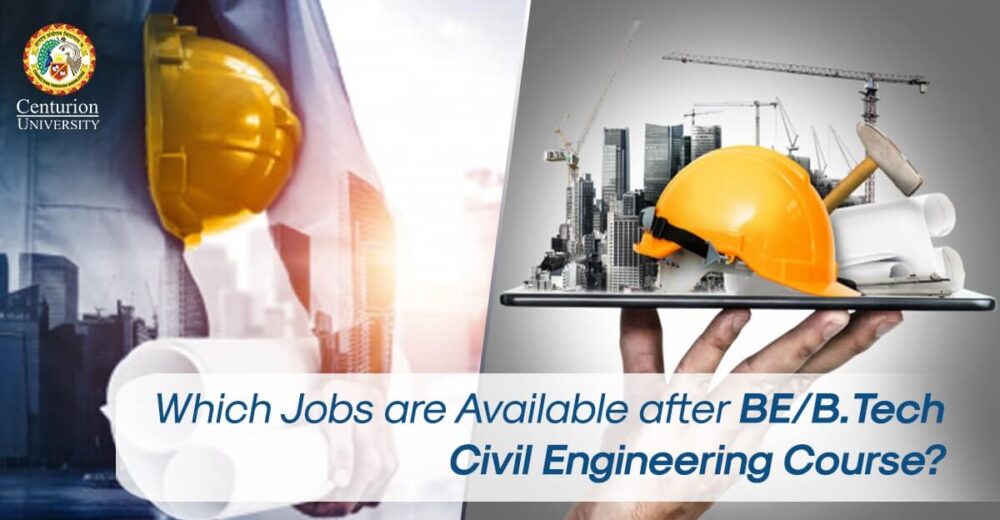 Which Jobs are Available after BE/B.Tech Civil Engineering Course?